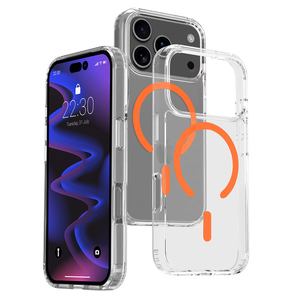 Funda Magnética Resistente para iPhone 15 Pro Max, Carcasa Gruesa de TPU y PC, Compatible con Carga Inalámbrica, Antigolpes para iPhone 17/16/15 - Product Image 4