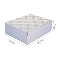 Boîte cadeau de parfum de luxe, boîte d'emballage en papier magnétique personnalisée avec logo, avec insert pour huiles essentielles, boîtes de rangement cosmétiques