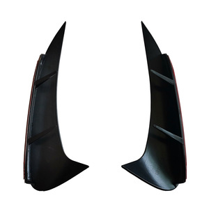 Pare-vent adhésif pour vitres de voiture, lame de pare-chocs arrière en ABS noir brillant pour modèles Mercedes Classe A W177 berline - Product Image 1