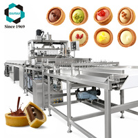 Machine à déposer des biscuits GUSU, machine automatique de remplissage au chocolat pour les biscuits, usine de boulangerie