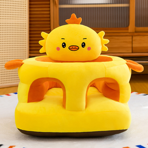 โซฟาเด็กแบบใหม่ ปี <span class=keywords><strong>2026</strong></span> ของเล่นตุ๊กตาขนนุ่ม เบาะนั่งเด็ก ผู้ผลิตขายตรง ทรงกลม ฐานฟองน้ำ โซฟาในรถยนต์ทันสมัย - Product Image 4