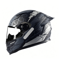 Casco Integral LS2 FF300 con Certificación 3C, Visera Antivaho, Alerón Grande, Equipo de Motociclismo para Todas las Estaciones, para Hombres y Mujeres