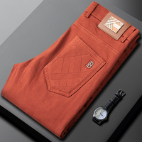 Pantalon homme en pur coton haut de gamme, fin, infroissable, pour affaires et loisirs, collection Printemps/Été 2026, vente en gros usine