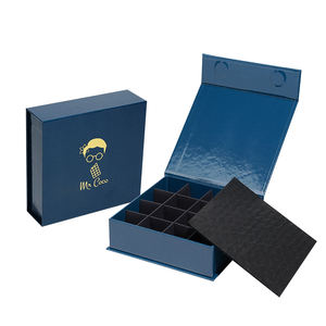 Caja de chocolate de lujo impresa personalizada al por mayor caja de papel de chocolate con imán embalaje de regalo de chocolate - Product Image 5