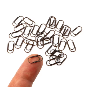 Clips de papier en forme de cœur doré mignon de petite taille 2026, clips de papier miniatures en métal rose doré de 15 mm - Product Image 3