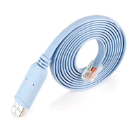 Cable Serial USB a RS232, Cable de Depuración RS232 con Chip FT232 de 1.8M para Enrutadores y Conmutadores