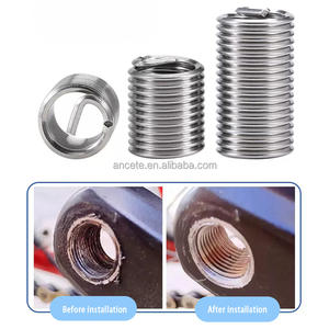 Inserto Helicoidal de Aço Inoxidável Tamanho em Polegadas UNC # 4-40 # 6-32 # 8-32 # 10-32 # 2-56 # 5-40 # 12-24 - Product Image 3