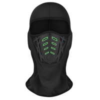 Casque de moto intégral pour la conduite à vélo, protection tout-terrain / Matériel Spandex, masque chaud unisexe