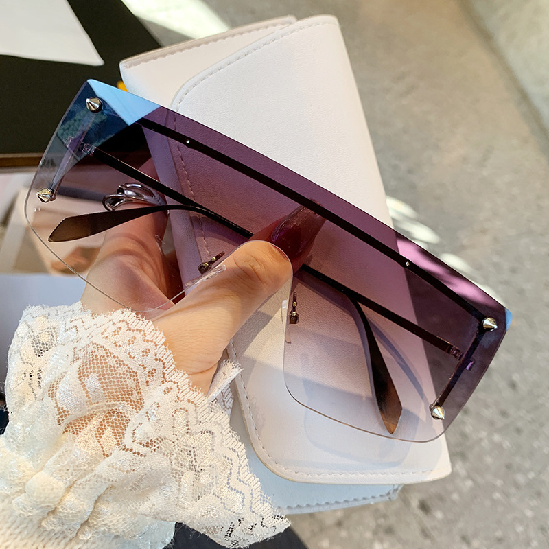 2024 New Cyberpunk Unique One Piece Rimless Shield