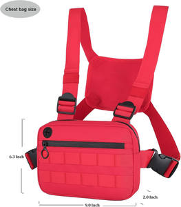 Échantillon gratuit OEM ODM Nouveau design Sac de poitrine tactique utilitaire pour la course à pied - Product Image 4