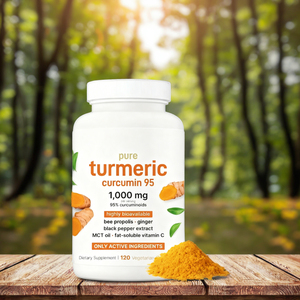 Kapsul Ekstrak Akar Kunyit Murni Organik Alami Grosir Oem/Odm Sampel Gratis 95% Suplemen Kunyit Curcumin Bubuk - Product Image 6