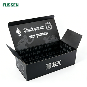Caja de Cartón Corrugado FUSSEN para Dos Gorras de Béisbol, Talla Grande, 59FIFTY, Snapback, Dad Hat, <span class=keywords><strong>9FORTY</strong></span>, Ajustable, Empaque Personalizado con Marca - Product Image 1