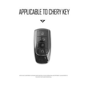 Tampa remota do caso chave do carro para Chery Tiggo 8 Pro Tiggo 7 Pro 8 PLUS Tiggo 9 Arrizo 5 Omada 5 2023 Acessórios de couro - Product Image 2
