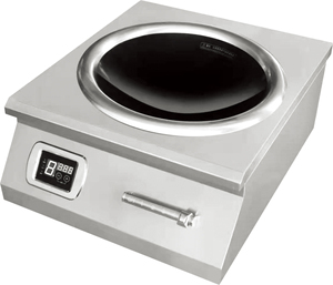 Cuisinière à induction haute puissance concave pour restaurant, cantine, cuisine professionnelle AM-CD801W, cuisinière à induction commerciale - Product Image 3