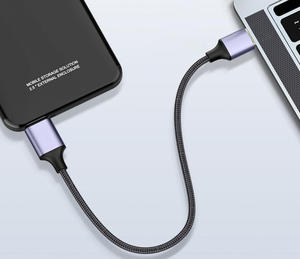 Cable de disco duro 2 en <span class=keywords><strong>1</strong></span> de 5 Gbps a USB 3,<span class=keywords><strong>0</strong></span> Micro B de aleación de aluminio, chaqueta de PVC TPE, blindaje trenzado, Cable de disco duro externo - Product Image 4