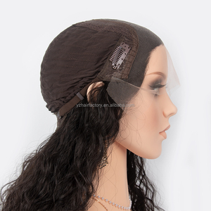 High Quality Russian Virgin Human Hair Kosher <b>Full</b> <b>Lace</b> Integration Jewish <b>Wig</b> Dark Brown HD for <b>Lace</b> Glueless hair <b>wig</b> - Product Image 4