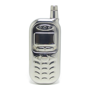 Flacon rétro en métal de 3oz en forme de téléphone portable, bouteille en forme d'entonnoir, récipient à boisson en acier inoxydable, flacon de hanche créatif en forme de Mobile - Product Image 2