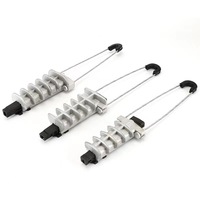 PA1500 UV nylon plus fibre de verre connecteur de serrage d'ancrage haute isolation pour accessoires de câble LV ABC