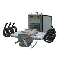 Disyuntor/seccionador de carga de GAS SF6 para exteriores de 27KV, equipo de media tensión 12-38kV