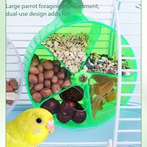 Küçük ve orta papağanlar kuş malzemeleri için komik asılı oyuncak Foraging için küçük kuş oyuncak - Product Image 4