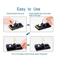 Effen Abs Materiaal Indoor Muis En Rat Vallen Grote Indoor Plastic Board Repeller Voor Thuisgebruik
