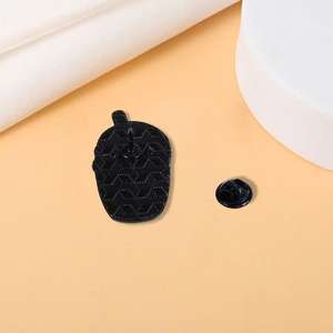 Offre Spéciale noir <span class=keywords><strong>humour</strong></span> broches personnalisé Boo fantôme citations broches émail dur je pense que je suis mort je vais bien maintenant élégant fantôme émail broche - Product Image 6