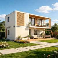 Maison conteneur en kit, conteneur démontable, conteneur préfabriqué en kit, conteneur modulaire, bureau/entrepôt montagne isolé