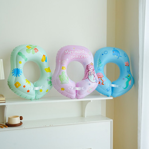 Flotador inflable para cuello de niños con diseño de animales para deportes acuáticos - Product Image 1