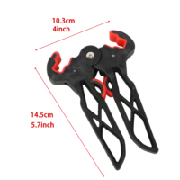 Support de rangement pliable léger pour arc, 86,6 g, portable, pour arcs composés et classiques, pour le rangement et la présentation en tir à l'arc