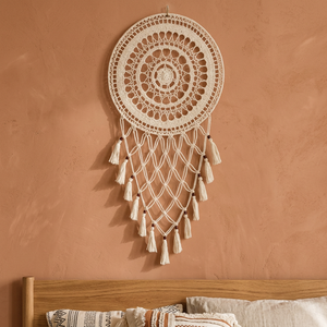 Attrape-rêves Art déco de haute qualité pour la décoration de la maison et du jardin Conception artisanale en coton pour le Ramadan et la célébration d'anniversaire - Product Image 3