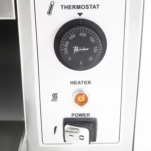 Máquina de fazer hambúrguer vertical de pão em aço inoxidável automática, torradeira comercial para fazer pão de hambúrguer