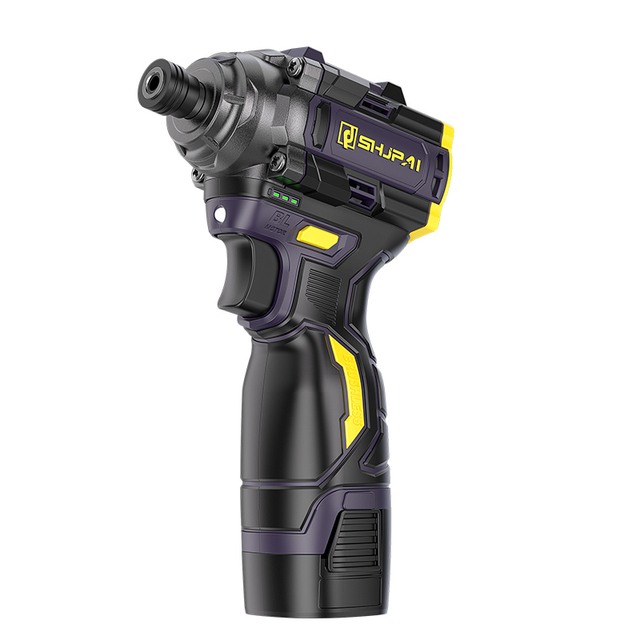 Durable Heavy Duty 18V 3000r/min 140N.m Lithium Ion Cordless Brushless Drill Impact Function for Hardware Processing