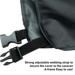 Housse de protection extra large en Oxford 600D pour attelage de <span class=keywords><strong>caravane</strong></span>, ajustement universel pour attelage de remorque de <span class=keywords><strong>caravane</strong></span> et camping-car - Product Image 2