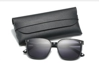 Étui à lunettes en cuir PU fait main pour lunettes de soleil et de vue avec logo personnalisé, design semi-rigide haut de gamme, intérieur en PVC, portable