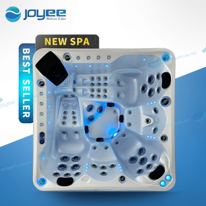 JOYEE-Bain à remous intégré pour 5 personnes, spa, massage extérieur, <span class=keywords><strong>piscine</strong></span> moderne pour contrôle intelligent - Product Image 3