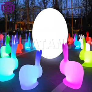 Nueva luz LED con forma de conejo de alta calidad IP65, luz LED con diseño de conejo para festivales y decoración exterior. - Product Image 5
