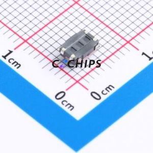 TS-1183U-025C Tactile Switch SMD-4P,3.5x4.7mm Switch Single Pole Single Throw Oval Button 1.6N 4.7mm - Product Image 2