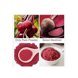 फ़्यूटरी प्राइवेट लेबल फूड ग्रेड बेटोट रस पाउडर कार्बनिक लाल बेट पाउडर बेनेट जड़ पाउडर - Product Image 3