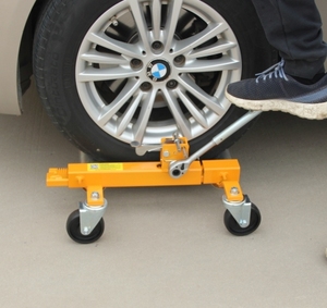 Chariot de déplacement robuste pour roues de voiture, levier de positionnement de véhicule, outil de réparation pour garage et atelier, fournisseur en gros - Product Image 4