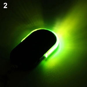 ワイヤレスLEDライトキーファインダー、紛失防止アラームホイッスル音付きプラスチックキーホルダー、ジュエリーロケーター、ラクトパカブカイキーホルダー - Product Image 6