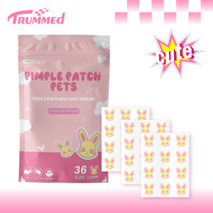 Phim Hoạt Hình Thiết Kế Tùy Chỉnh Hydrocolloid Chỉ Mụn Patchs Cho Chữa Bệnh Mụn Trứng Cá - Product Image 3