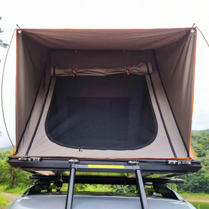 Sunday Campers Side Open Top Waterproof Aluminum Hot Sale Car Camping Hard Rooftop <b>Tent</b> 4 Person Outdoor Furniture Hard - Product Image 1