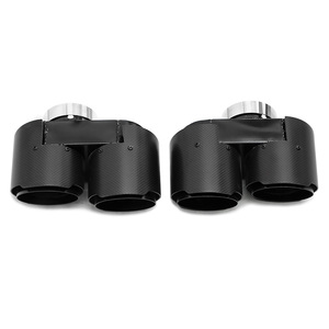 Tubo de Escape de Fibra de Carbono para Automóvil, Punta de Silenciador para <span class=keywords><strong>bmw</strong></span> G20 G21 G22 G26 320i 325i 330i 340i 330e 420i 425i 430i - Product Image 6