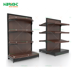 <span class=keywords><strong>High</strong></span> bright Hot Sale Gondel regale Metall Hochwertige Präsentation ständer Supermarkt regale für den Laden - Product Image 3