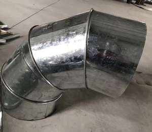 Raccords de tuyauterie en spirale, brides rondes, coudes ronds, divers diamètres, cheminées extérieures, tuyaux d'échappement - Product Image 5