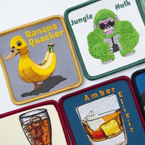 Tùy Chỉnh Động Vật Sắt Trên Thêu Các Bản Vá Lỗi Phong Cách Mới Vịt Gorilla Loạt Với Sản Phẩm Sáng Tạo Cá Nhân Vá Cho Túi Cap - Product Image 1