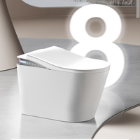Chine Ensemble de cuvette de toilette intelligente de haute qualité toilette à chasse d'eau commerciale toilette intelligente européenne élégante