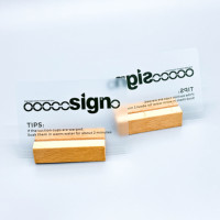 Cartes de visite de luxe imprimées en feuille d'or en plastique transparent PVC avec impression personnalisée