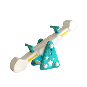 Balançoire en plastique de haute qualité avec un design mignon d'animal <span class=keywords><strong>girafe</strong></span> pour les écoles maternelles et les jardins d'enfants, petite balançoire pour enfants en plein air - Product Image 3
