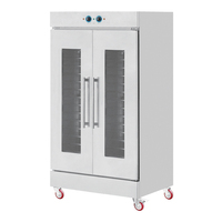 CE Étuve de fermentation et de refroidissement pour boulangerie avec humidificateur et double porte vitrée